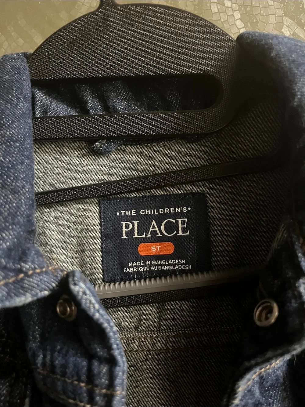 The Children's Place Indigo Blue Kids Denim Jacket